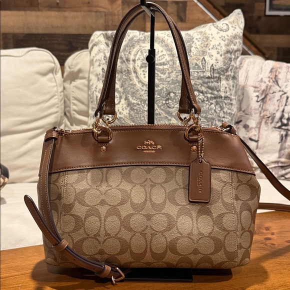 Coach Handbags - COACH Mini Brooke Carryall Signature Canvas Satchel F26139